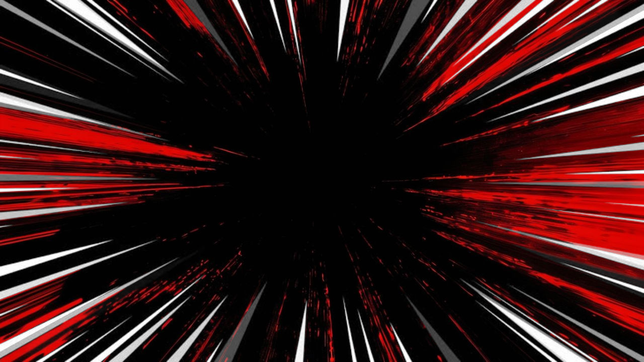 Manga comic background with character